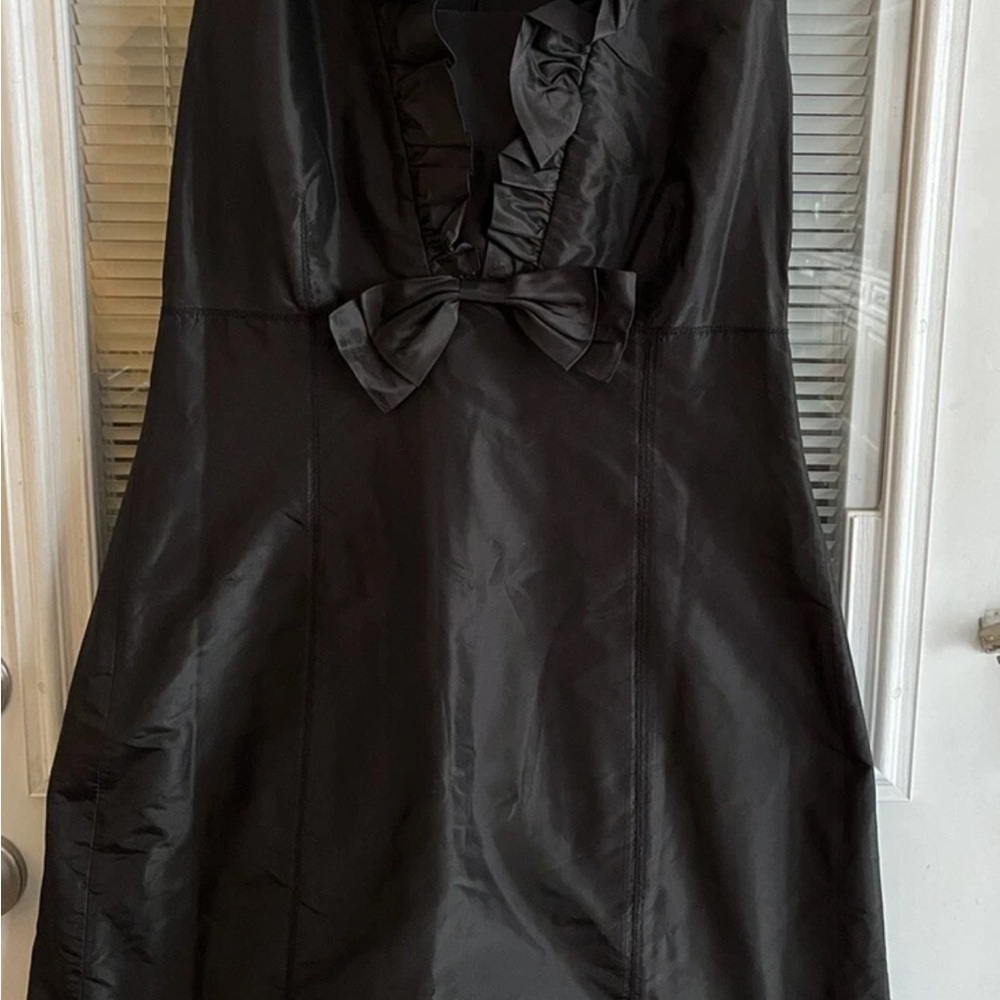 St. John Black Mini Dress